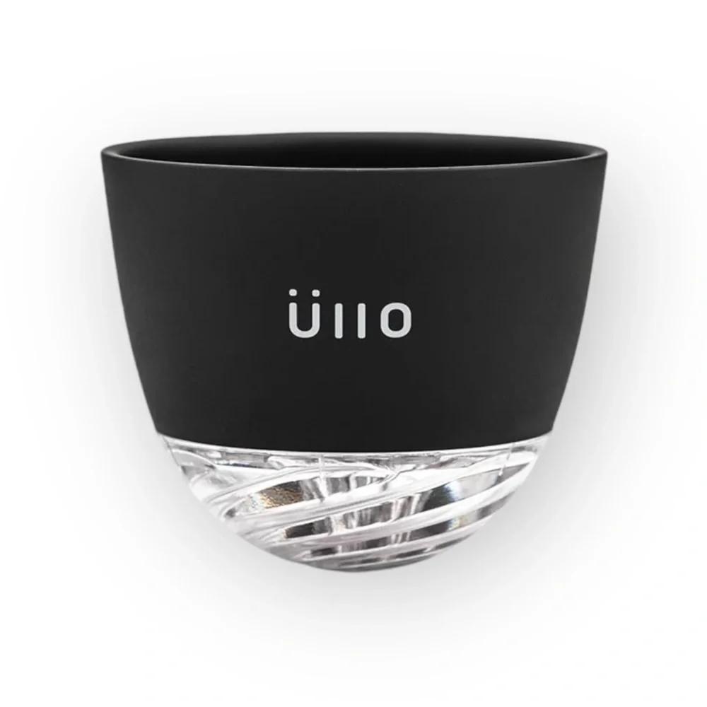 Üllo ❂ Wine Purifier and Filters ❂ Black ❂ Purifier + 11 Full Bottles Filters ❂